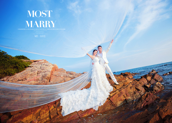 【北海薇薇新娘婚紗攝影】遇見最美的海