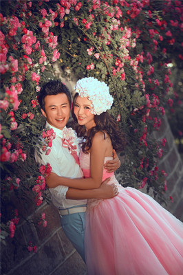 【愛在薇薇新娘--青島,薔薇花開攝影圖片】人像攝影_太平洋電腦網攝影部落