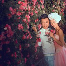 中國蜜月度假首選品牌-青島薇薇新娘婚紗攝影