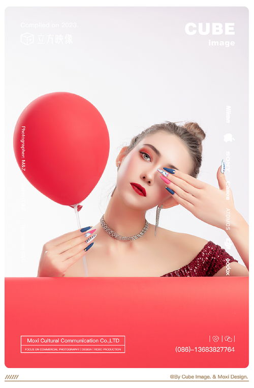 鹿奈穿戴美甲產品攝影美甲拍攝立方映像